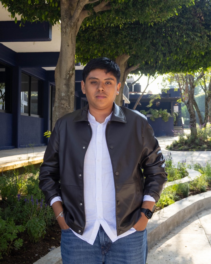 Retrato de Pablo, estudiante de Mercadotecnia y Publicidad
