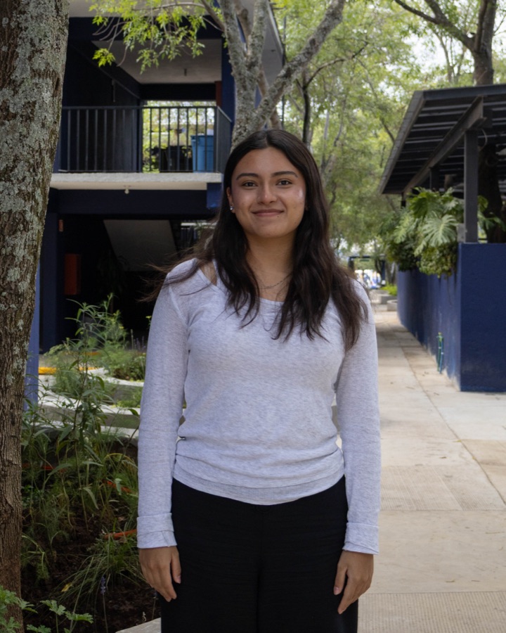 Retrato de Viridiana Plancarte, estudiante de Negocios Internacionales